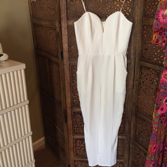 NEW Cherri Jumpsuit in Ivory Amanda Uprichard - Picture 6 of 6